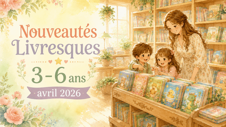 nouveautés livres 3-6ans avril 2026