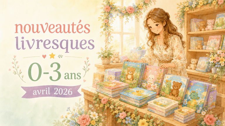 nouveautés livres 0-3ans avril 2026