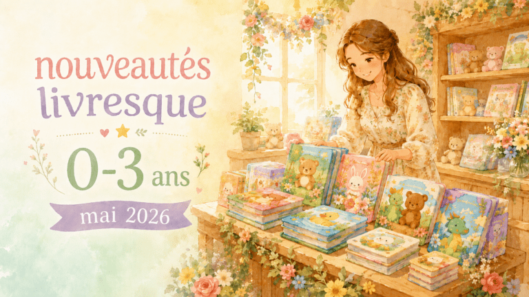 Sélection de 14 nouveautés livres bébé jeunesse mai 2026 pour les 0-3 ans