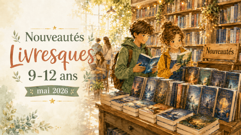 Sélection de nouveautés livres 9-12 ans mai 2026