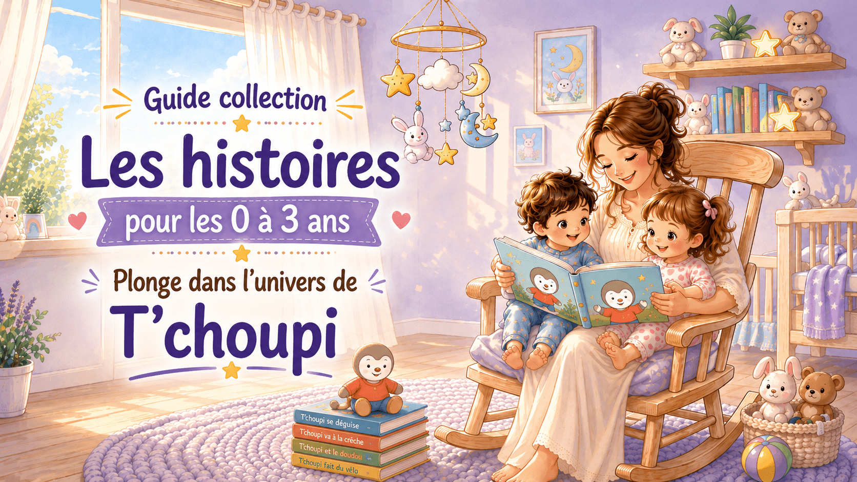 Guide collection T'choupi : tous les albums Nathan classés par thème pour enfants de 2 à 4 ans