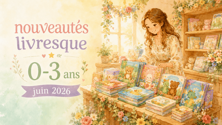 Nouveautés livres bébé juin 2026