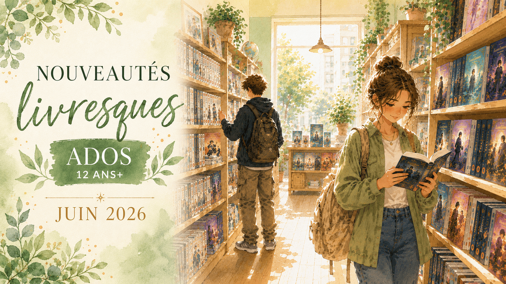 Romans ados de juin 2026 : sélection de livres à lire pendant les vacances d'été