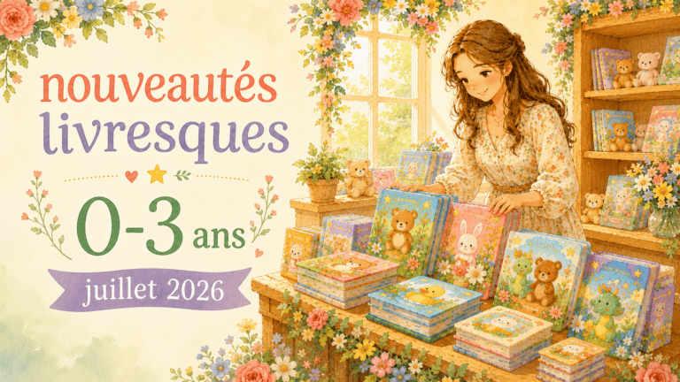 nouveautés livres bébé juillet 2026