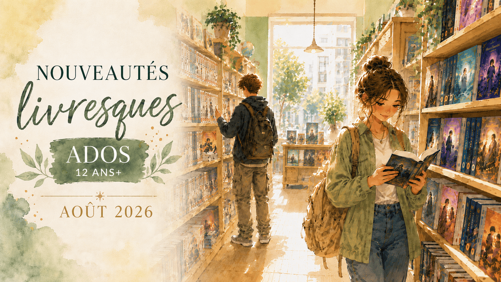 Livres ados 12-14 ans, nouveautés à découvrir dès la rentrée d'août 2026