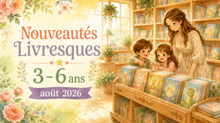 Nouveautés Livres maternelle 2026 : sélection de 55 albums pour enfants de 3 à 6 ans