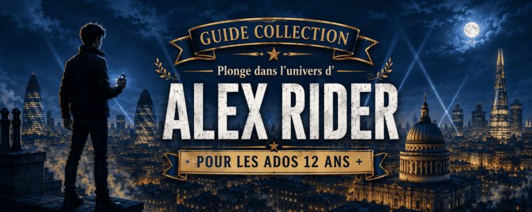 Guide complet de la collection Alex Rider : tous les tomes d'espionnage dès 12 ans