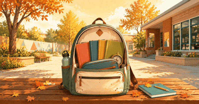 Romans courts à emporter à l'école : cartable avec petits livres pour enfants 6-9 ans