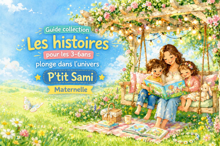 Collection P'tit Sami Maternelle petits livres de lecture à deux voix pour enfants de 3 à 5 ans
