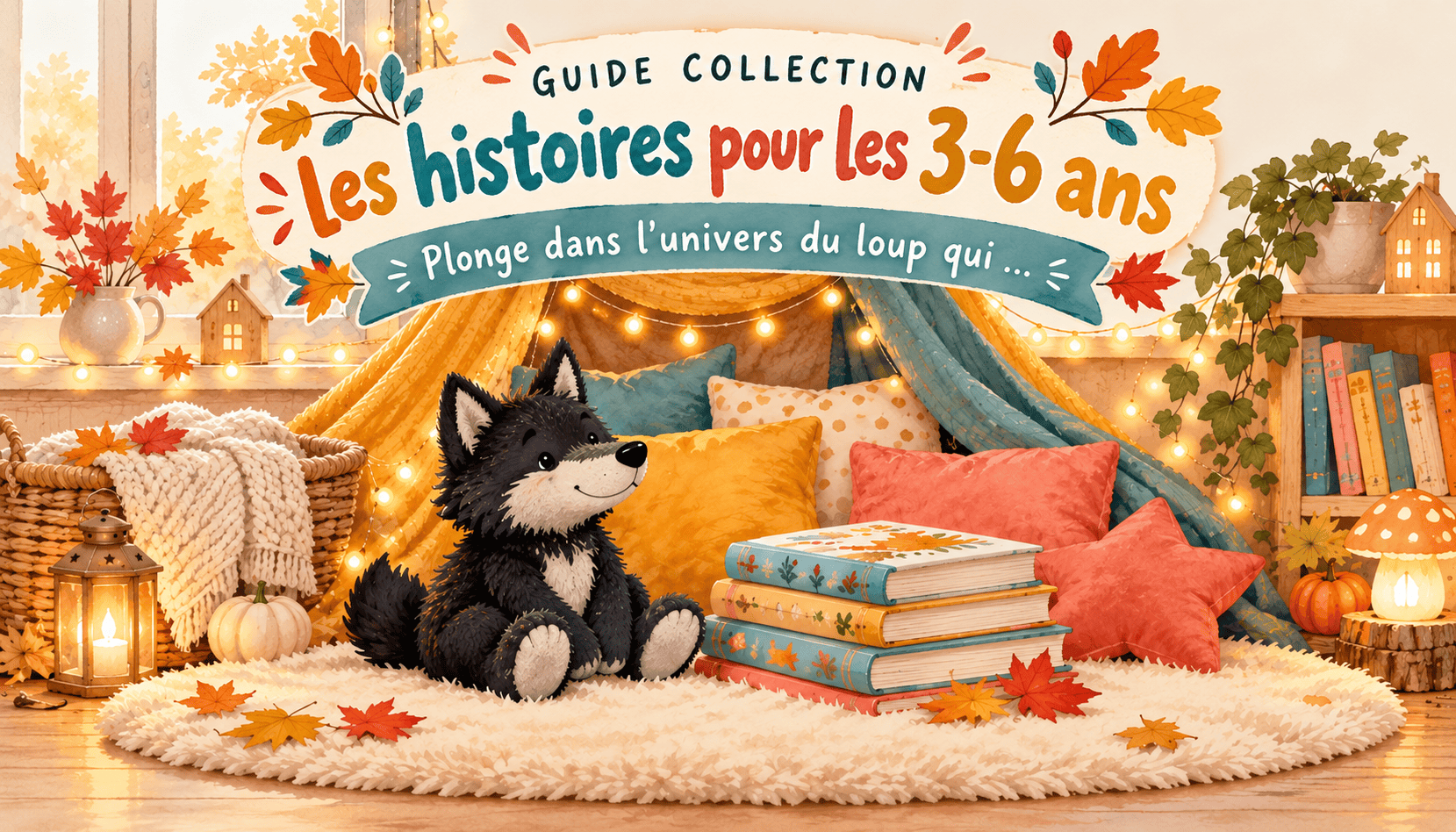 la collection Le loup qui dès 3 ans